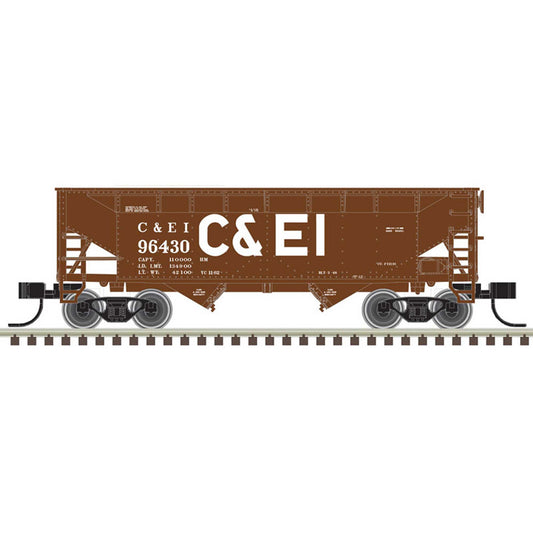 N 2Bay Offset Hopper Chicago & Eastern Illinois 96128 (ATL50006125)