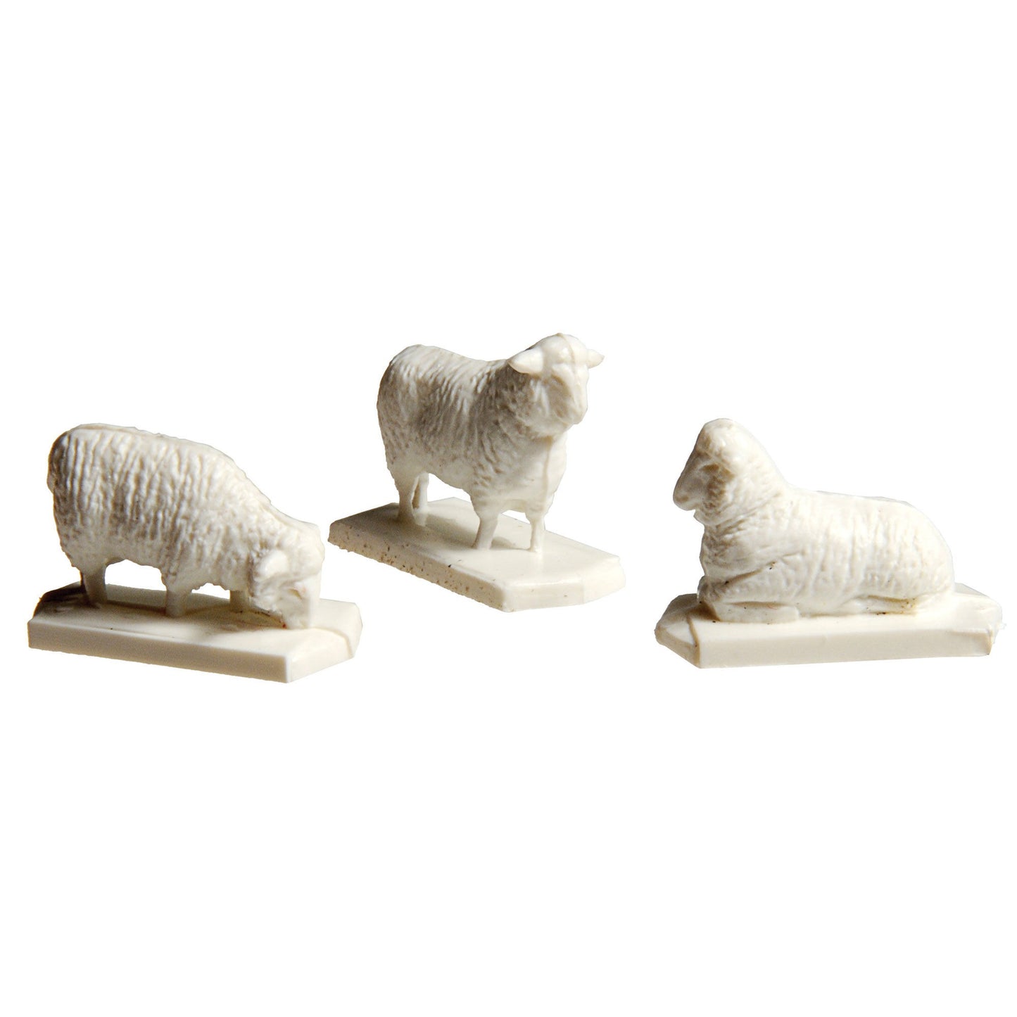 HO Sheep Set (12 White & 1 Black) (ATL779)