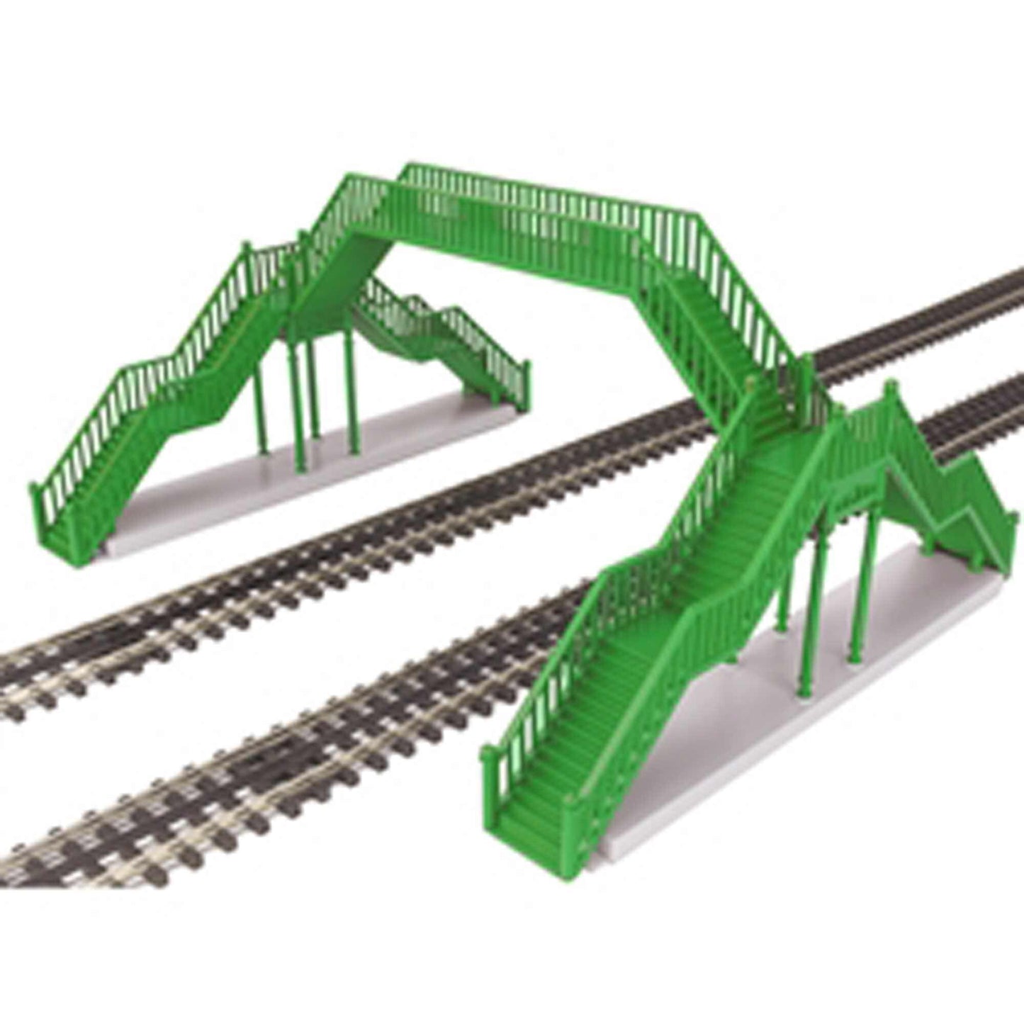 O Scale Double Track Pedestrian Crosswalk Green (ATO669182)