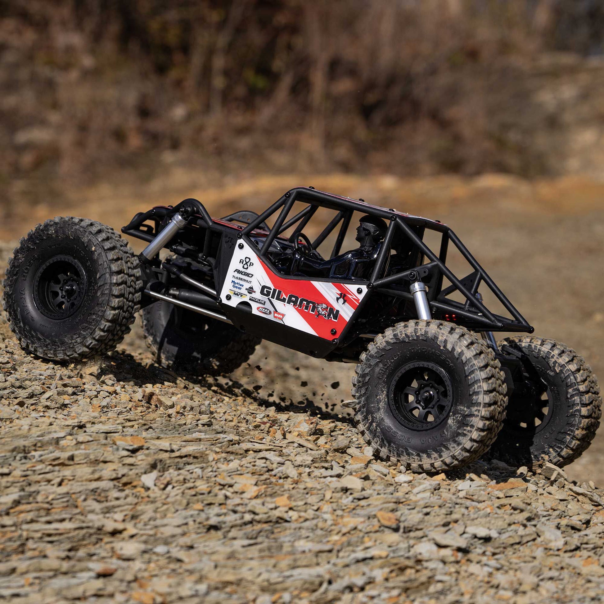 1/8 AXP8 Gilamon 2.2 4x4 Brushed Trail Buggy Ready to Run (Red) (AXI-1207T2)_18
