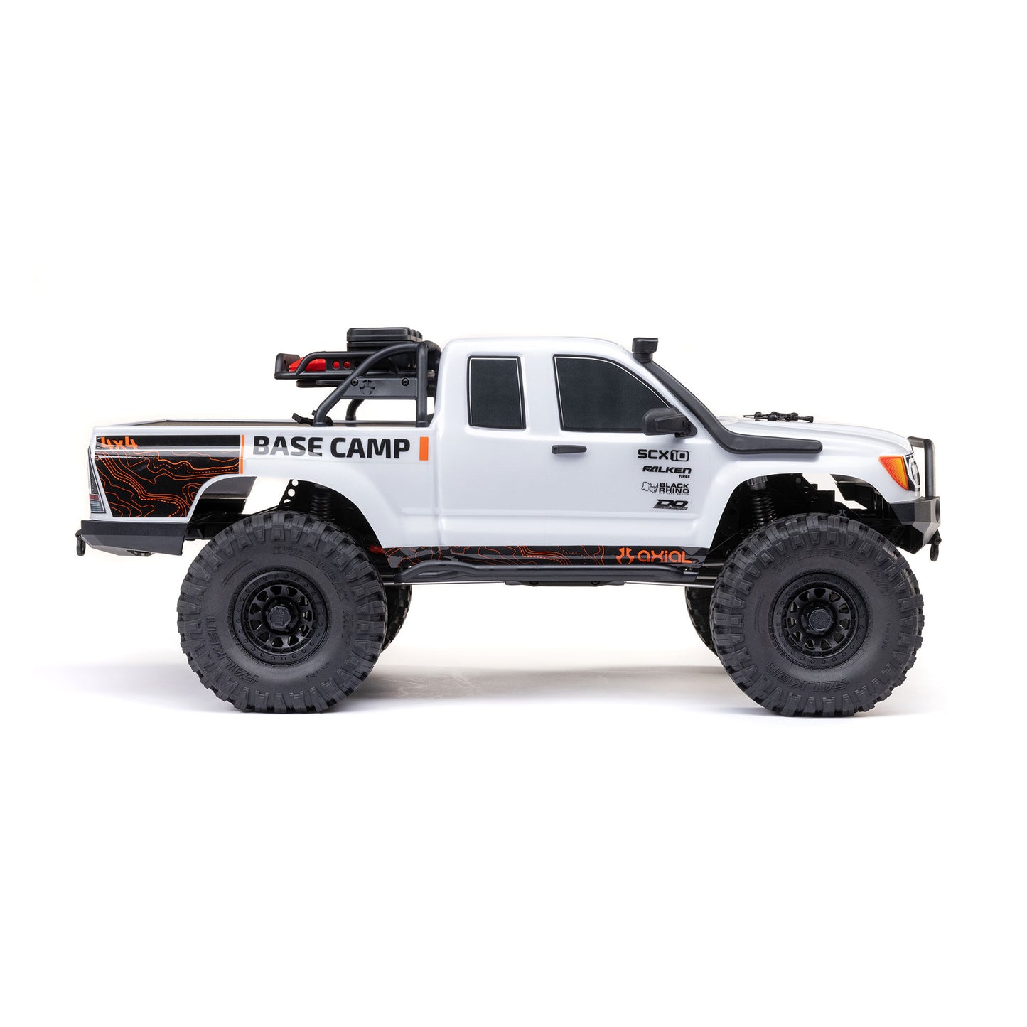 1/10 SCX10 III Base Camp V2 (White) (AXI-1375T1)