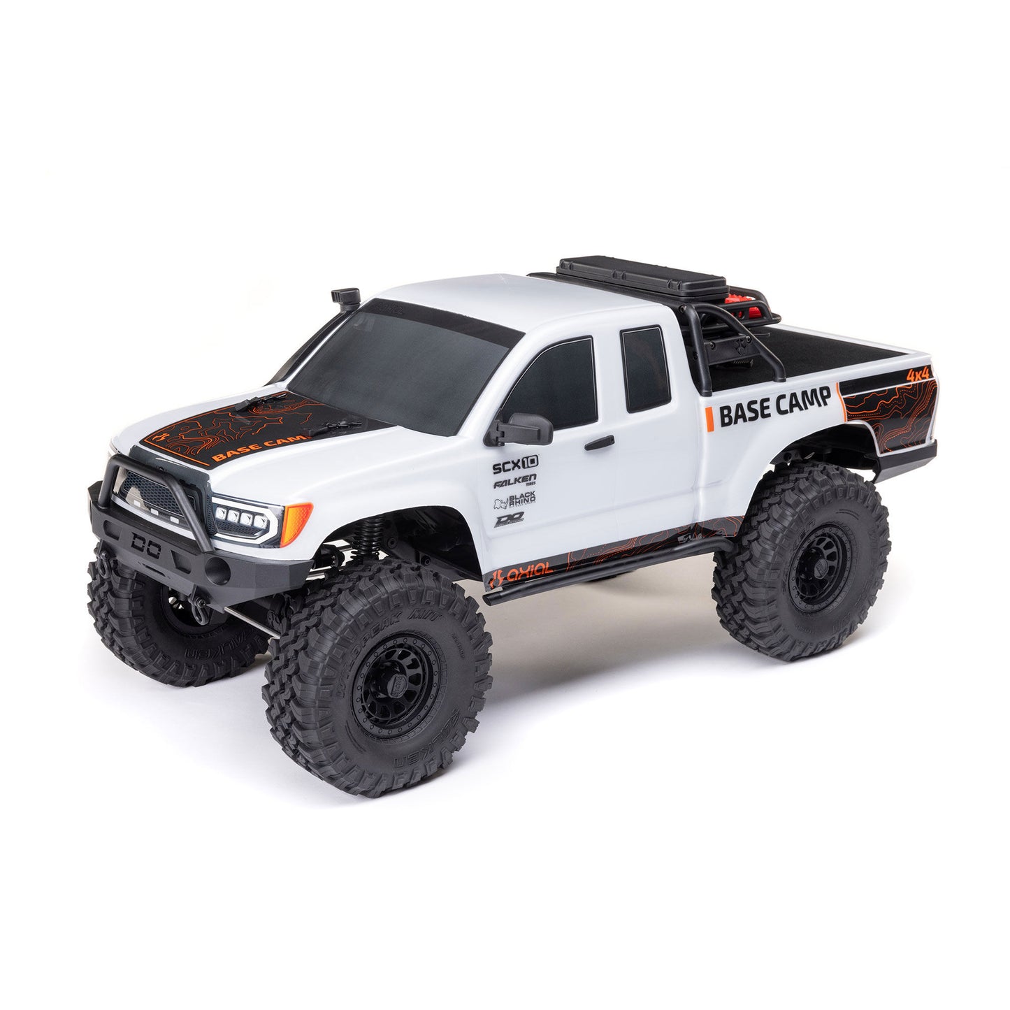 1/10 SCX10 III Base Camp V2 (White) (AXI-1375T1)