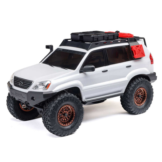 1/24 SCX24 Lexus GX 470 4x4 Ready to Run with Battery and Charger (White) (AXI-1532T1)_1