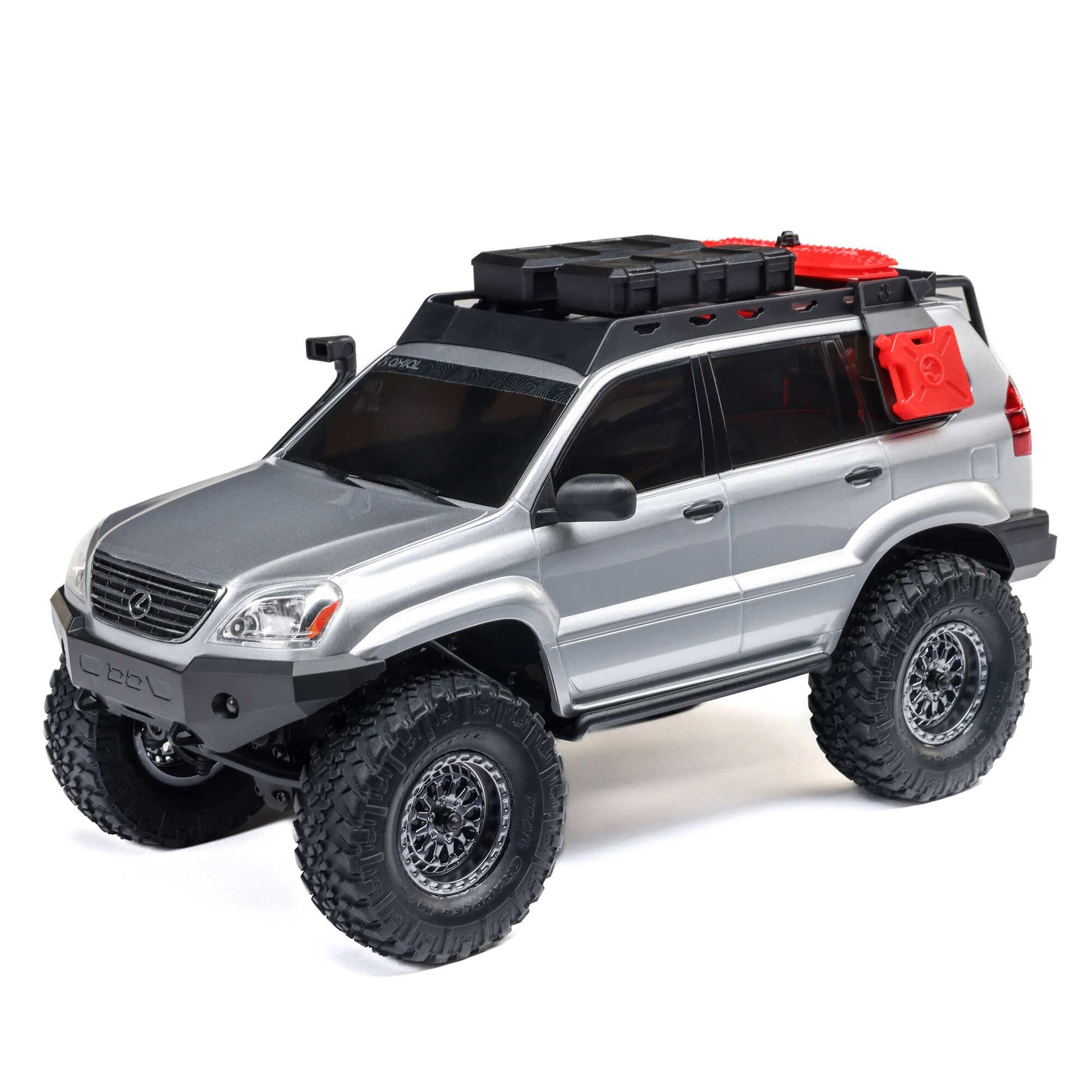 1/24 SCX24 Lexus GX 470 4x4 Ready to Run with Battery and Charger (Silver) (AXI-1532T2)_1