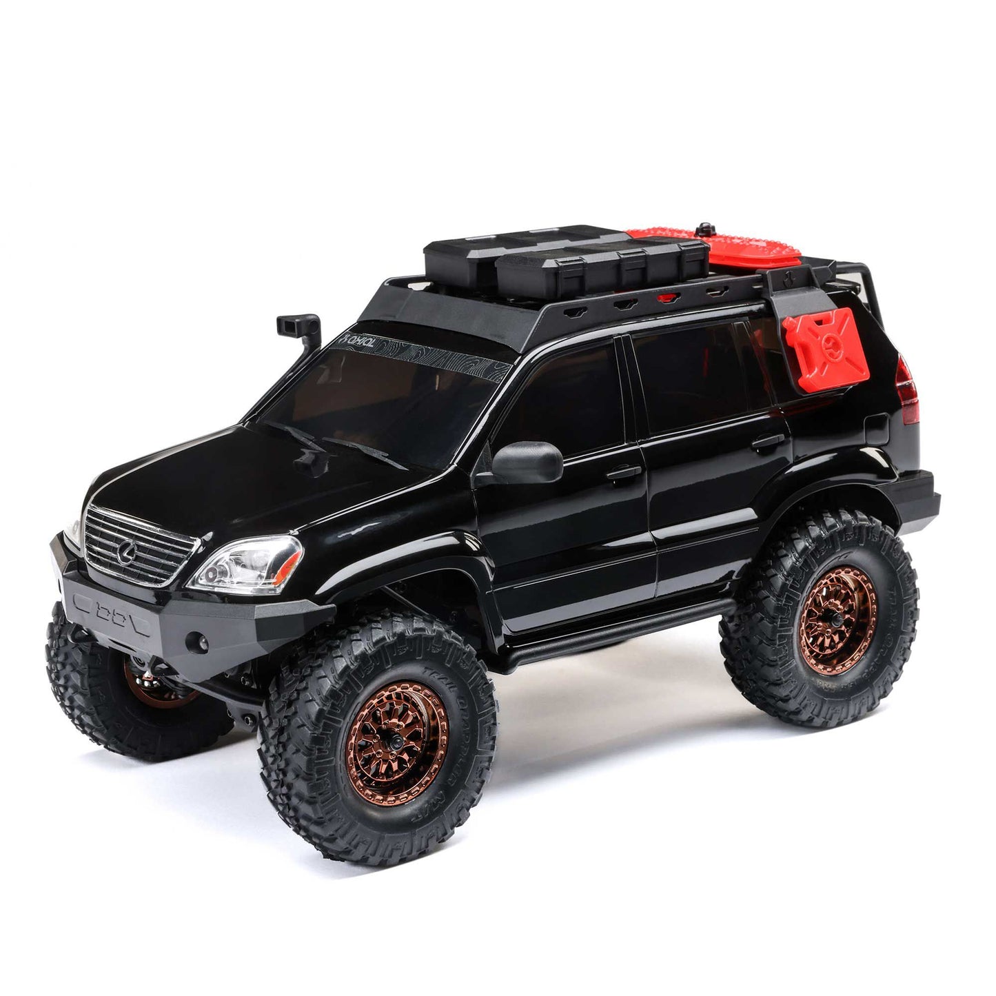 1/24 SCX24 Lexus GX 470 4x4 Ready to Run  (Black) (AXI-1532T3)