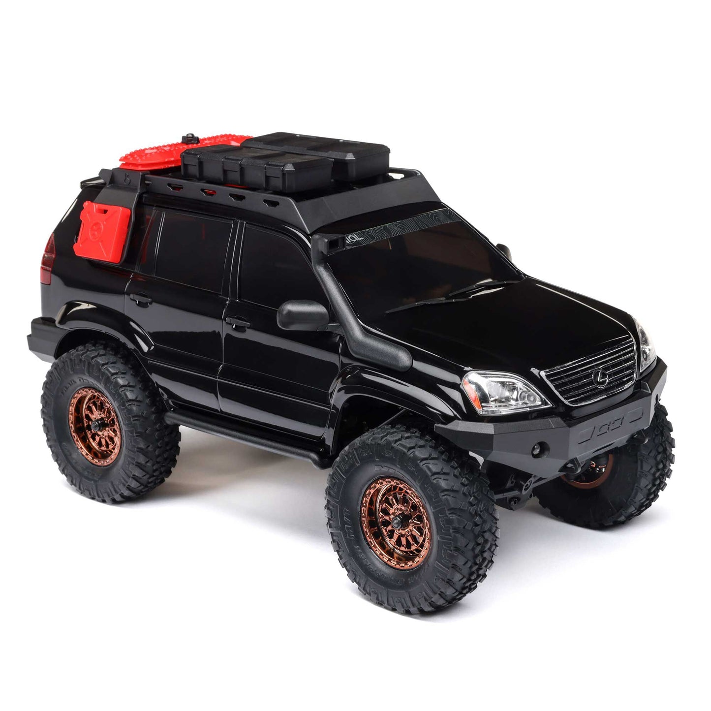 1/24 SCX24 Lexus GX 470 4x4 Ready to Run  (Black) (AXI-1532T3)