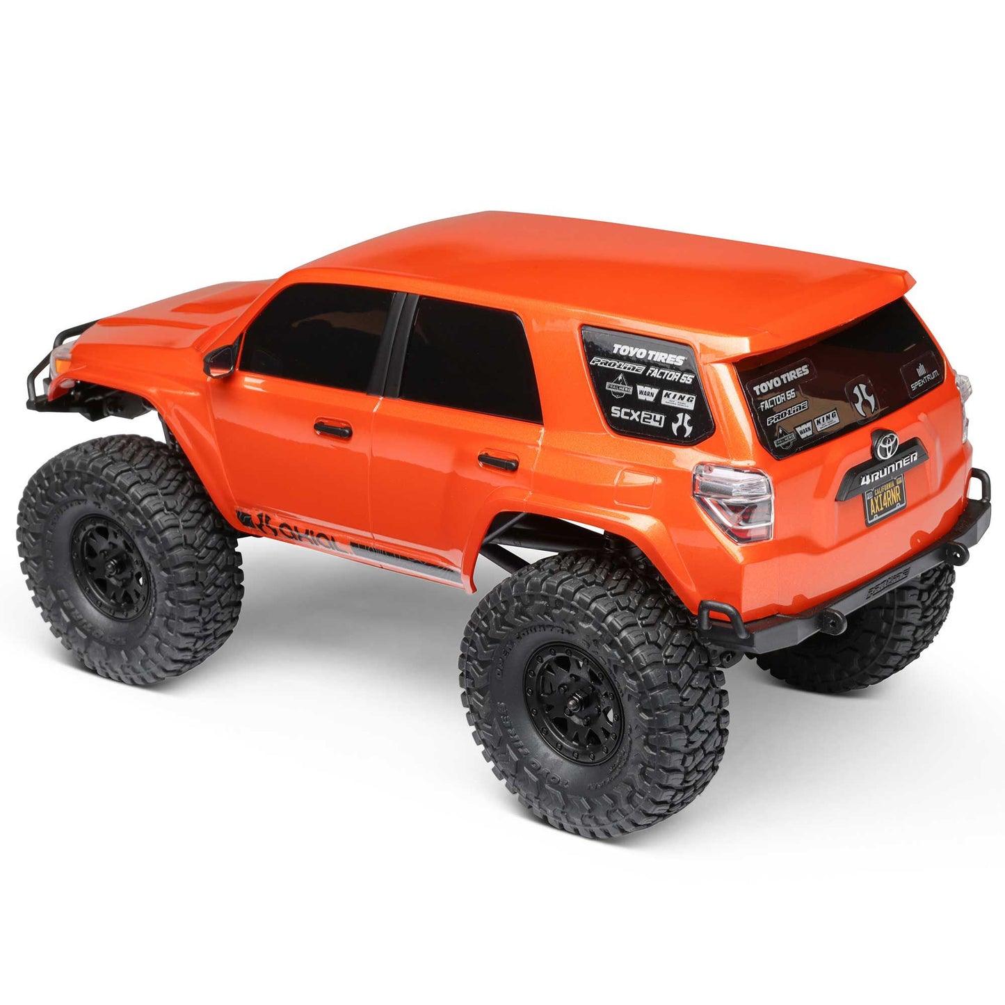 1/24 SCX24 Toyota 4Runner Ready to Run with Battery and Charger (Orange) (AXI-2035T1)_7