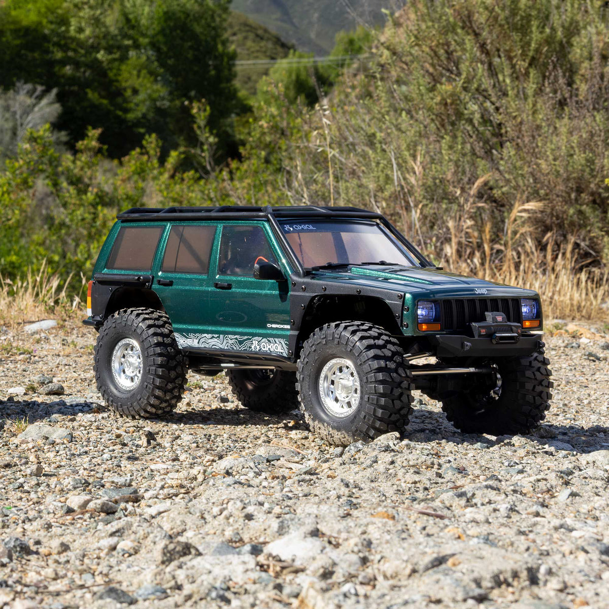 1/10 SCX10 III Jeep Cherokee XJ Ready to Run (Green) (AXI-2037T1)_30