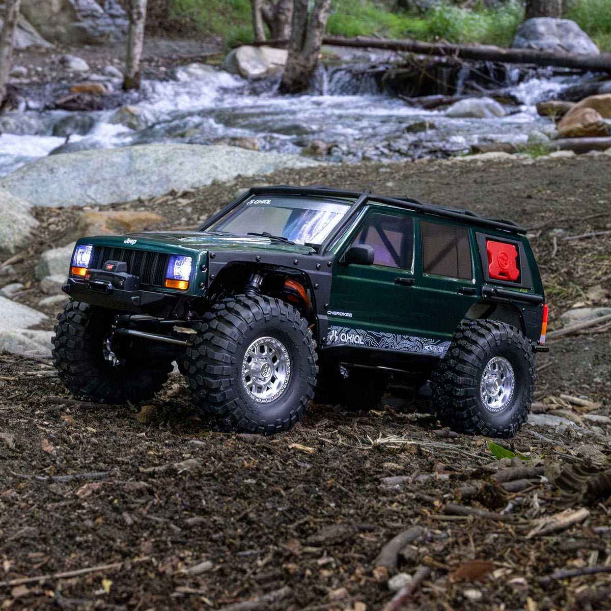 1/10 SCX10 III Jeep Cherokee XJ Ready to Run (Green) (AXI-2037T1)_8