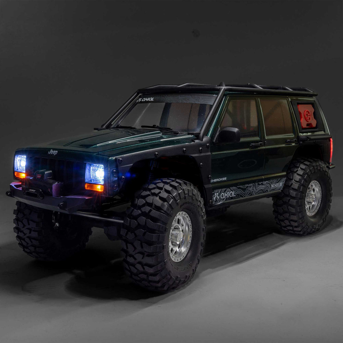 1/10 SCX10 III Jeep Cherokee XJ Ready to Run (Green) (AXI-2037T1)_29