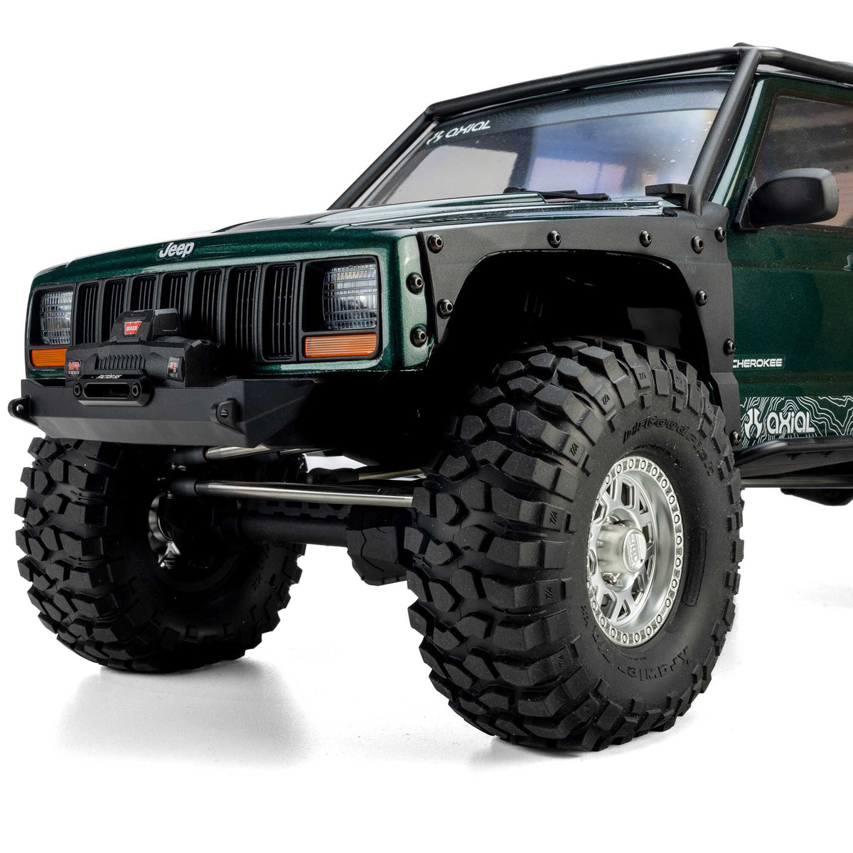1/10 SCX10 III Jeep Cherokee XJ Ready to Run (Green) (AXI-2037T1)_23