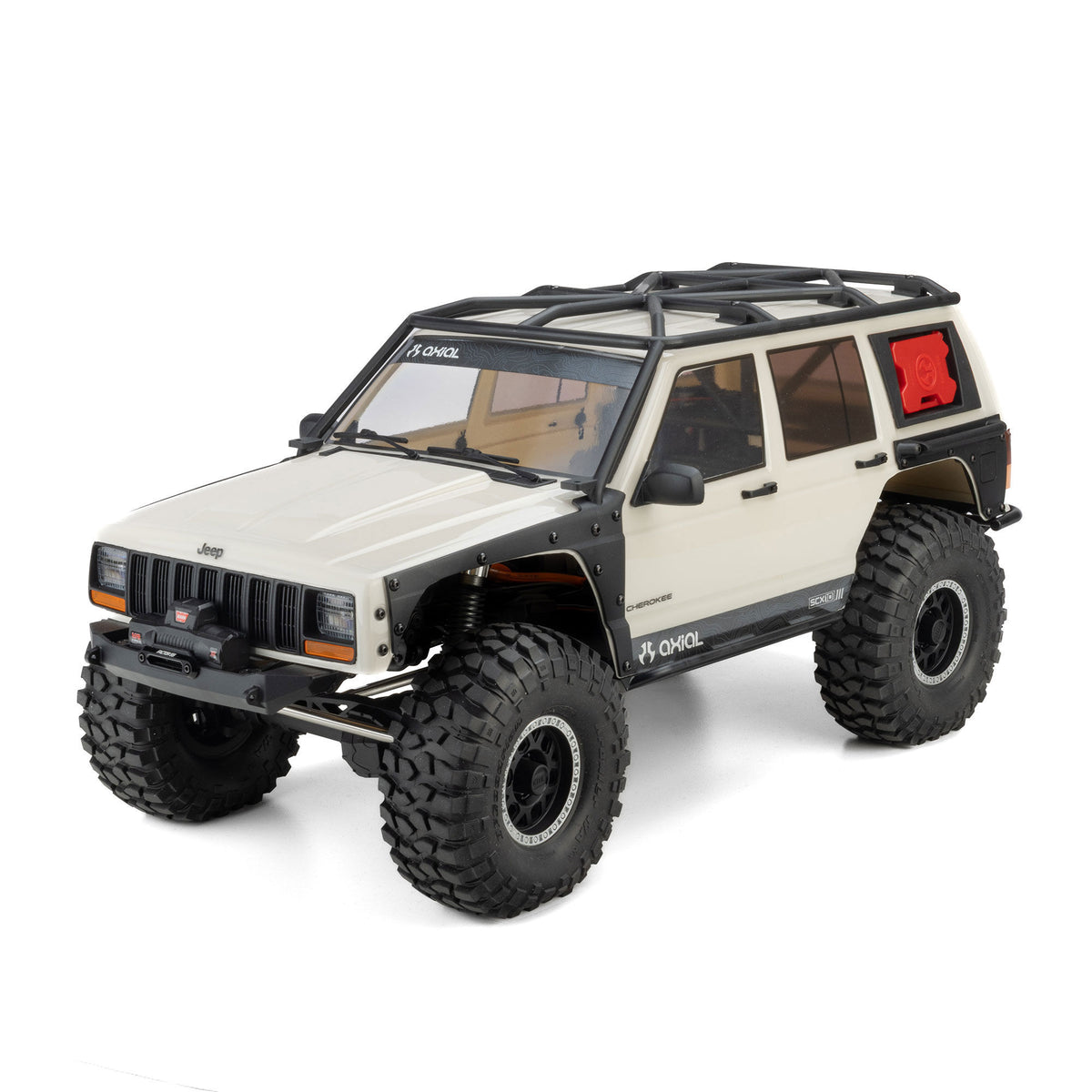 1/10 SCX10 III Jeep Cherokee XJ Ready to Run (White) (AXI-2037T2)_1