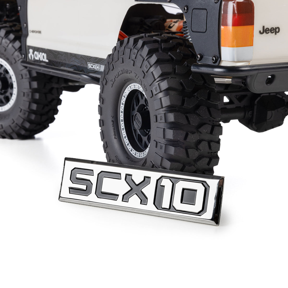 1/10 SCX10 III Jeep Cherokee XJ Ready to Run (White) (AXI-2037T2)_12