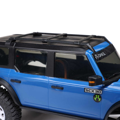 1/30 SCX30 Ford Bronco Ready to Run with Battery and Charger (Blue) (AXI-2048T1)_7