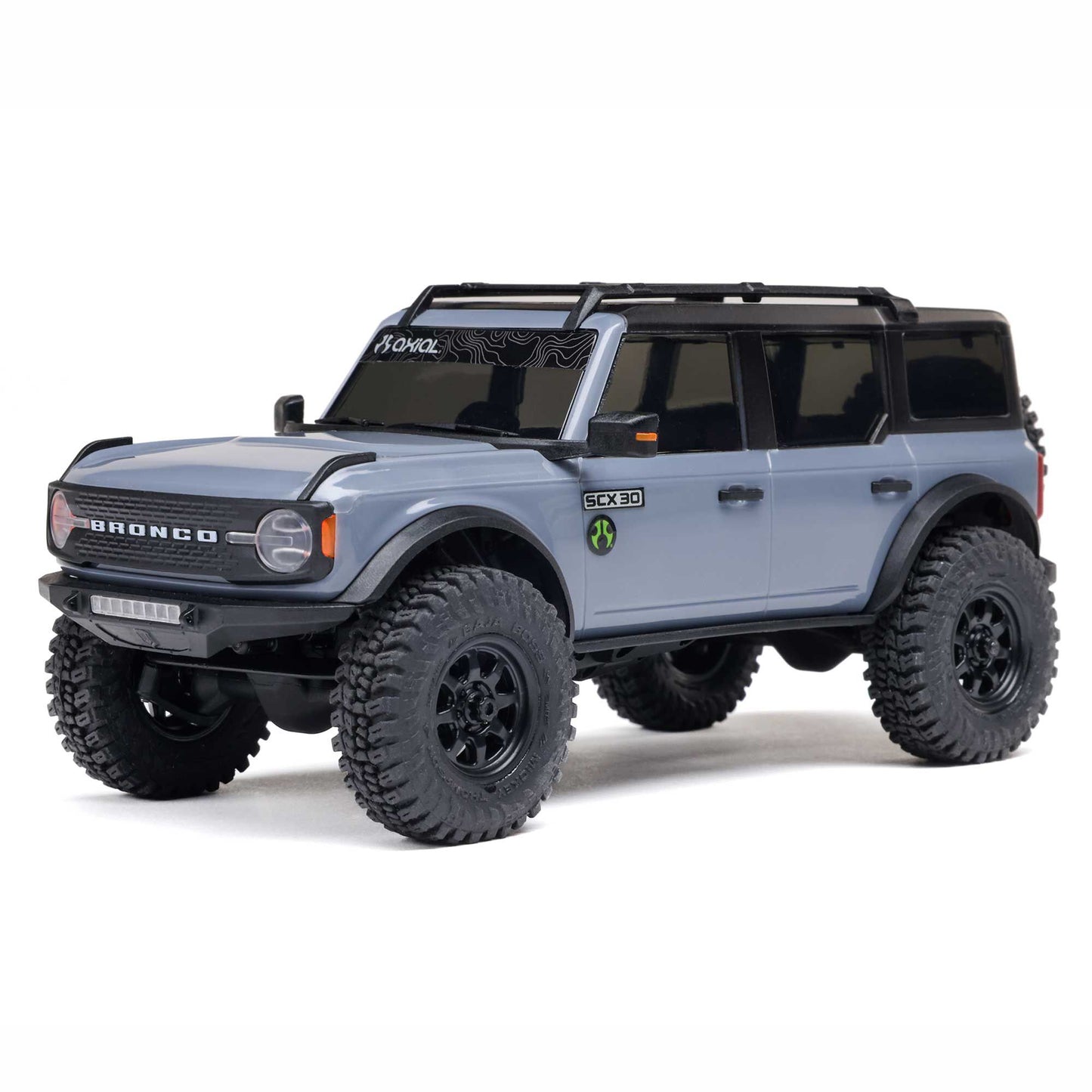 1/30 SCX30 Ford Bronco Ready to Run with Battery and Charger (Gray) (AXI-2048T2)_4