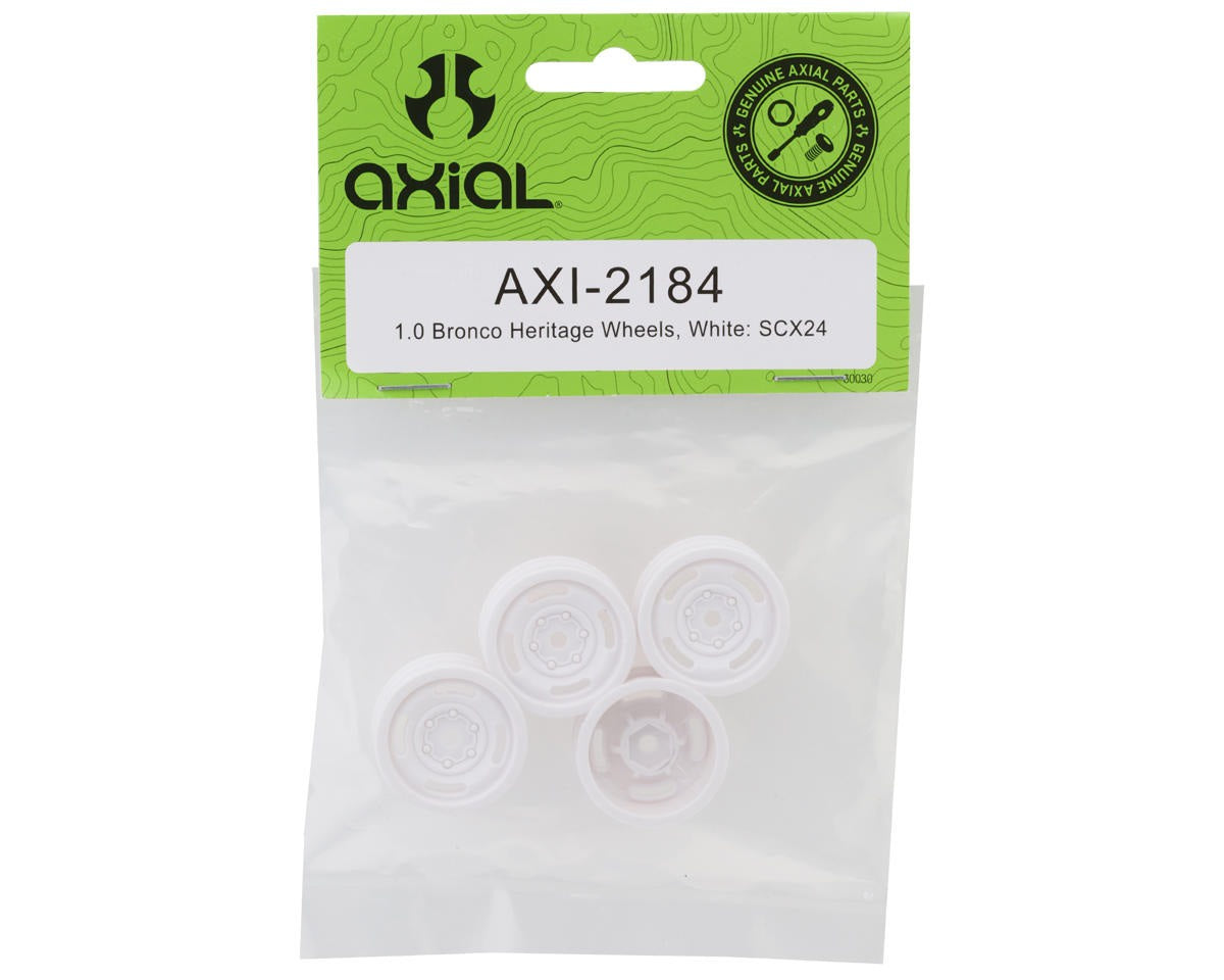 1.0 Bronco Heritage Wheels for SCX24 (AXI-2184)