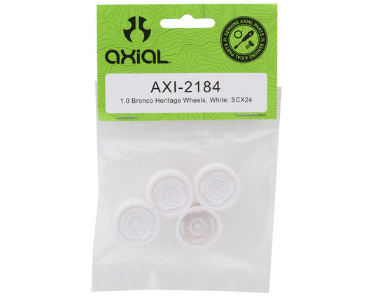 1.0 Bronco Heritage Wheels for SCX24 (AXI-2184)