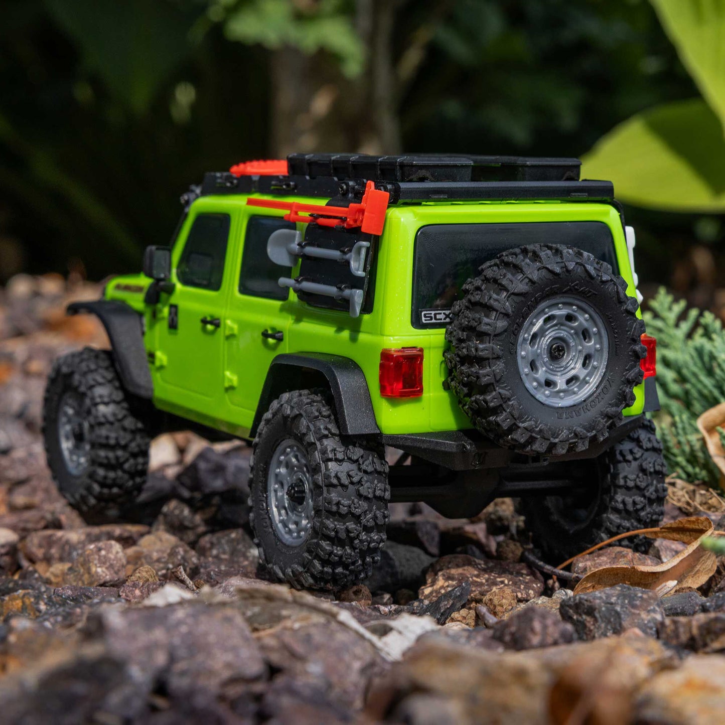 1/30 SCX30 Jeep JLU Wrangler Ready to Run with Battery and Charger (Green) (AXI-2261T1)_33