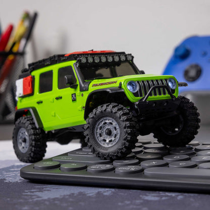 1/30 SCX30 Jeep JLU Wrangler Ready to Run with Battery and Charger (Green) (AXI-2261T1)_28
