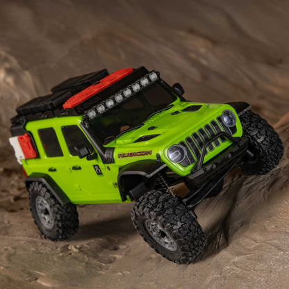 1/30 SCX30 Jeep JLU Wrangler Ready to Run with Battery and Charger (Green) (AXI-2261T1)_26