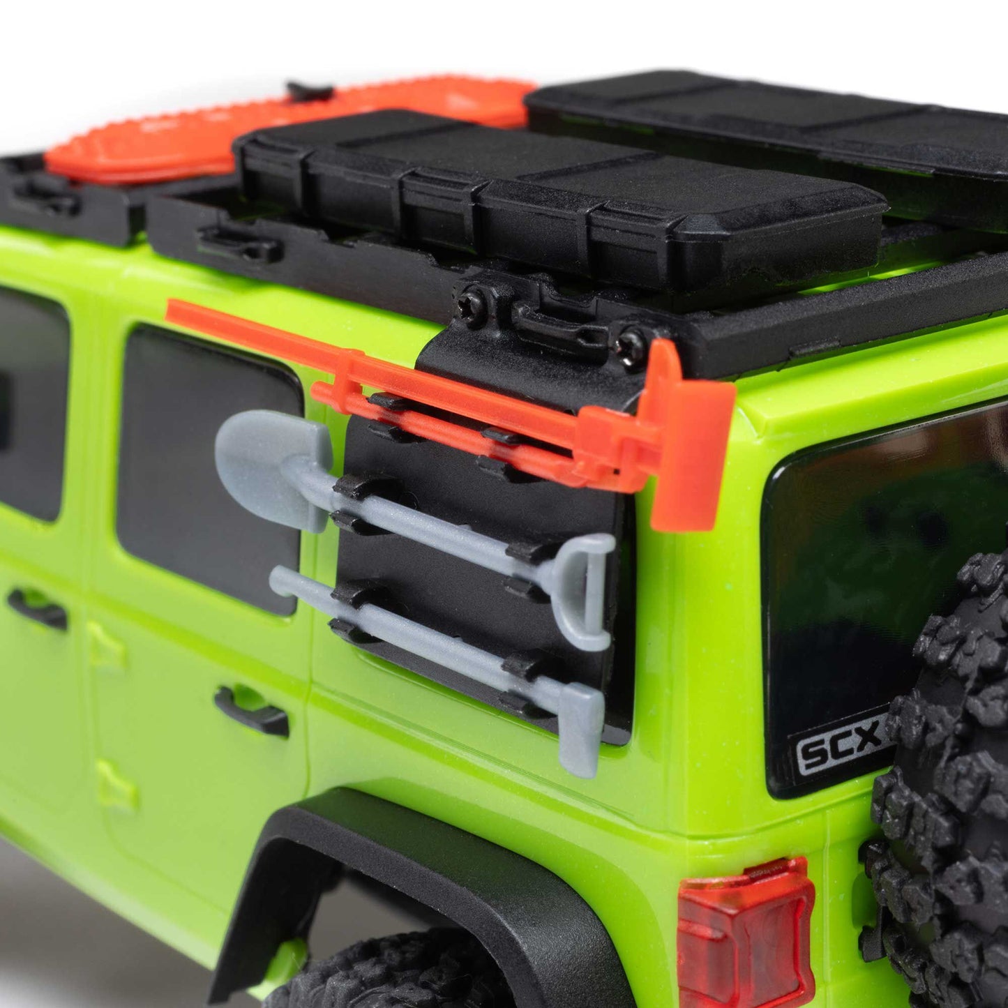 1/30 SCX30 Jeep JLU Wrangler Ready to Run with Battery and Charger (Green) (AXI-2261T1)_7