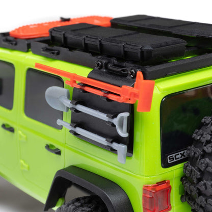 1/30 SCX30 Jeep JLU Wrangler Ready to Run with Battery and Charger (Green) (AXI-2261T1)_7