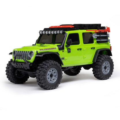 1/30 SCX30 Jeep JLU Wrangler Ready to Run with Battery and Charger (Green) (AXI-2261T1)_2