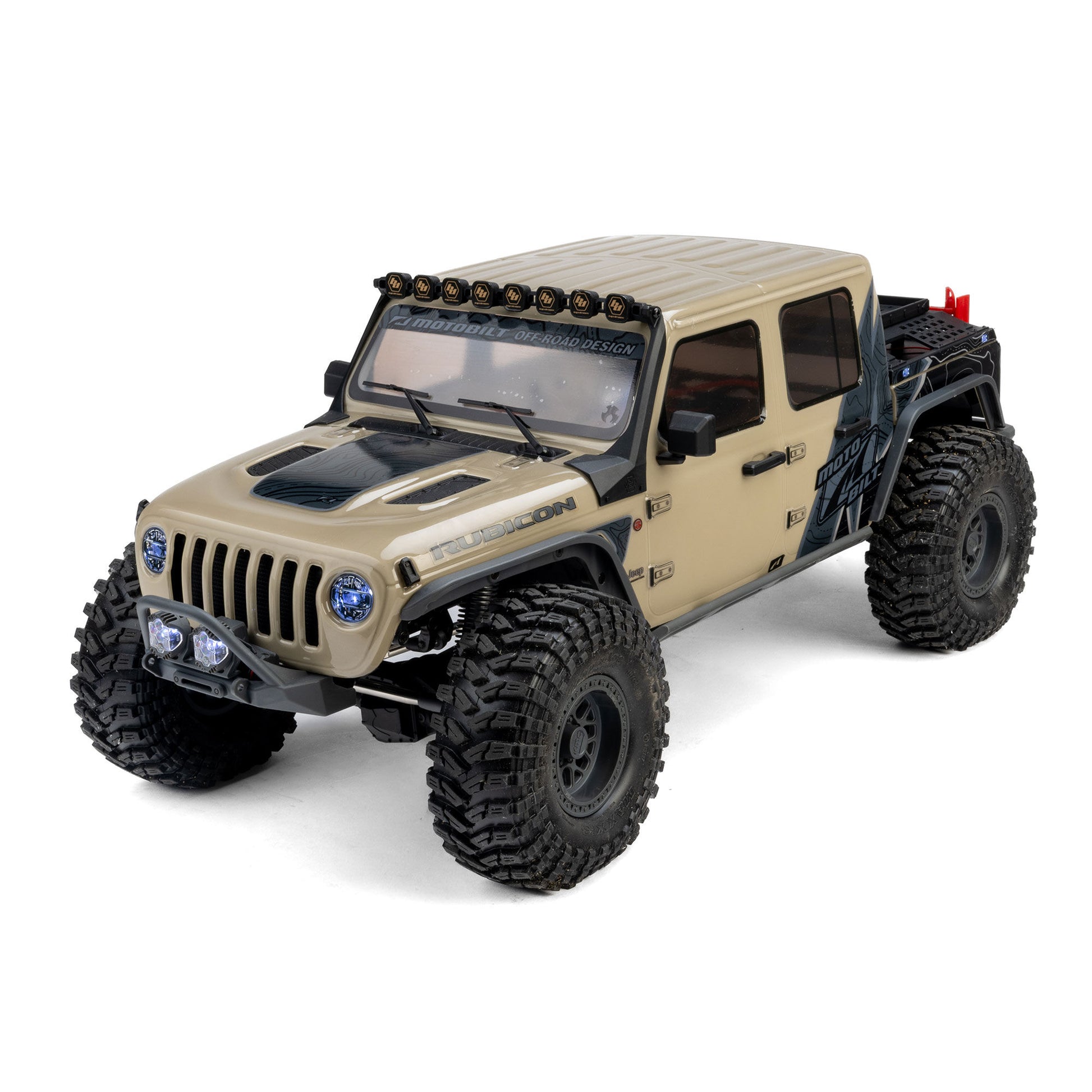 1/10 SCX10 III Jeep JT Gladiator Ready to Run (Tan) (AXI-2443T1)_1