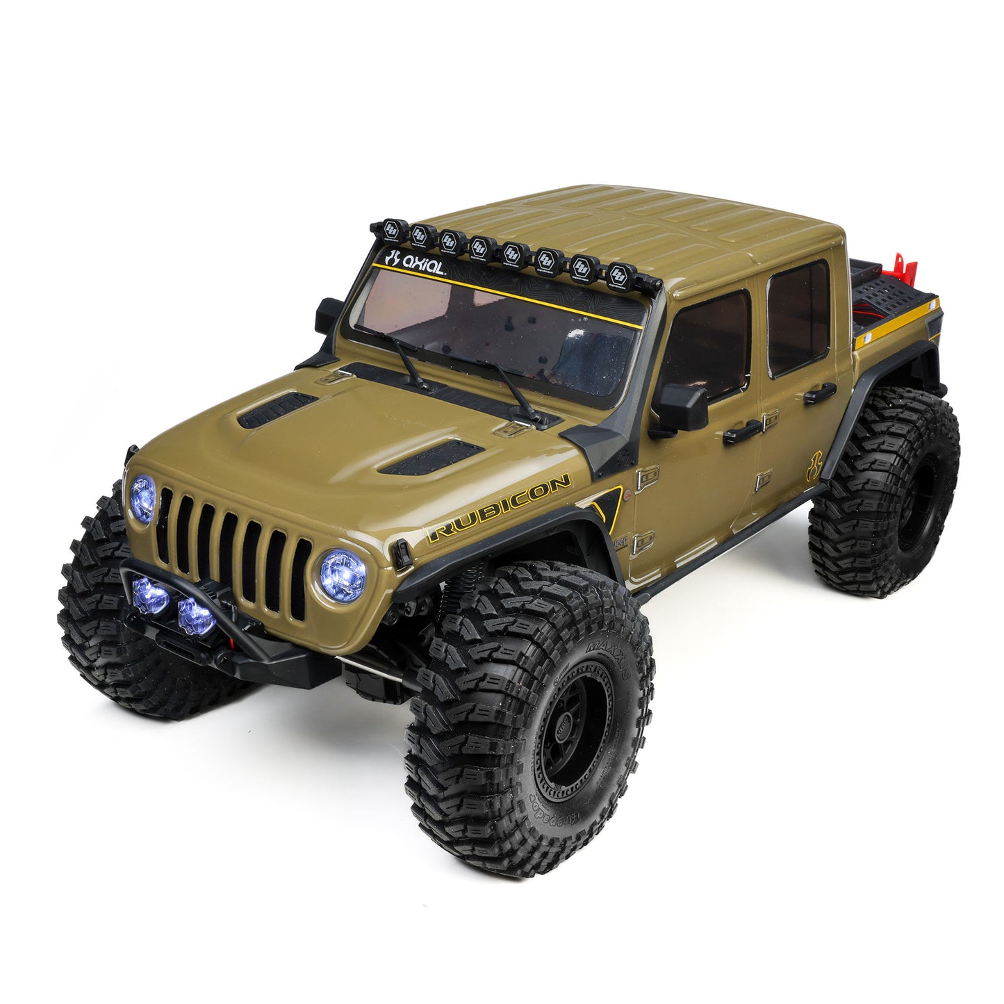 1/10 SCX10 III Jeep JT Gladiator Ready to Run (Green) (AXI-2443T2)_1