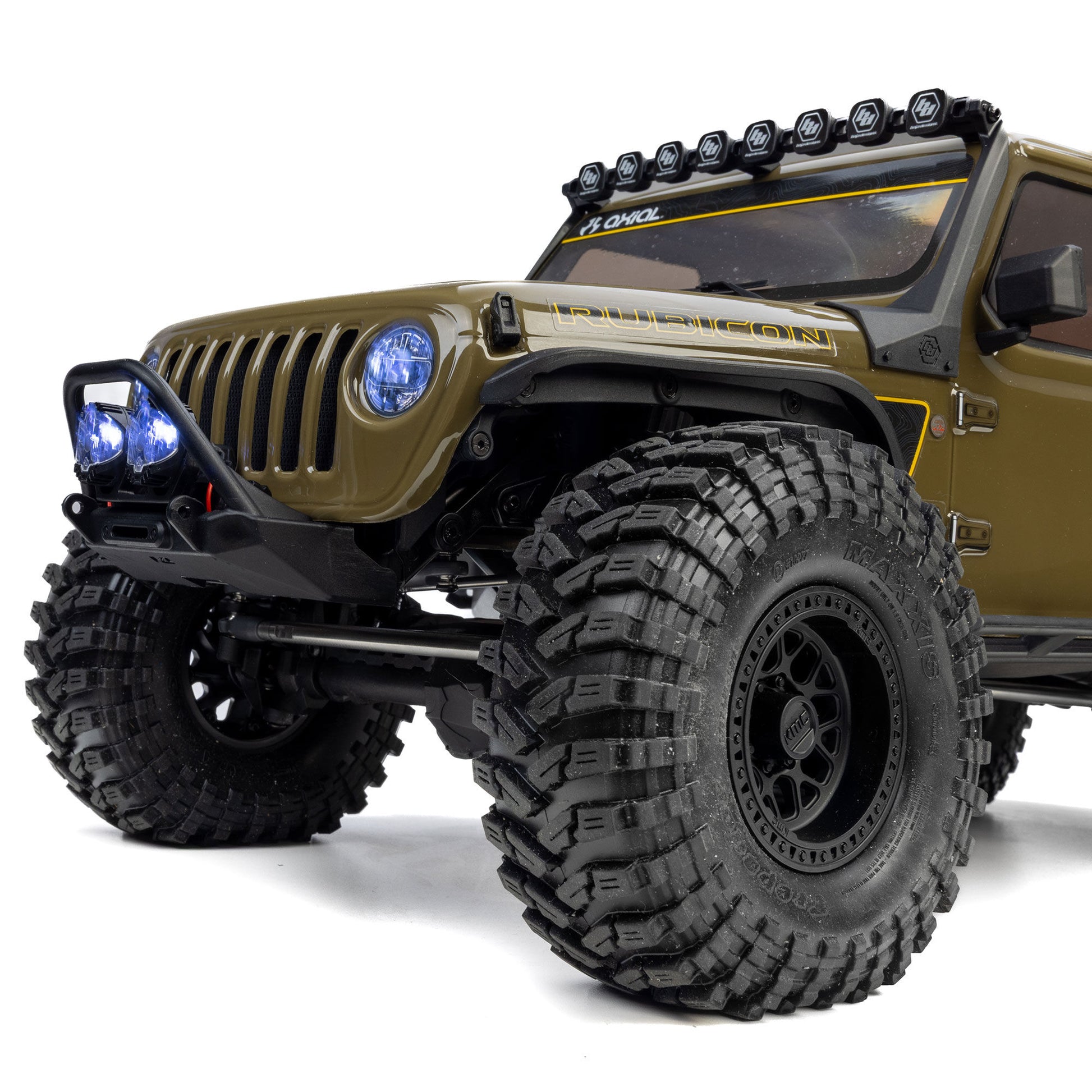 1/10 SCX10 III Jeep JT Gladiator Ready to Run (Green) (AXI-2443T2)_28
