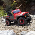 1/30 SCX30 Jeep CJ-7 Renegade Ready to Run with Battery and Charger (Red) (AXI-3273T1)
