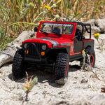 1/30 SCX30 Jeep CJ-7 Renegade Ready to Run with Battery and Charger (Red) (AXI-3273T1)