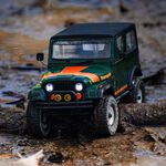 1/30 SCX30 Jeep CJ-7 Renegade Ready to Run with Battery and Charger (Green) (AXI-3273T1)