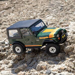 1/30 SCX30 Jeep CJ-7 Renegade Ready to Run with Battery and Charger (Green) (AXI-3273T1)