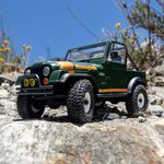 1/30 SCX30 Jeep CJ-7 Renegade Ready to Run with Battery and Charger (Green) (AXI-3273T1)