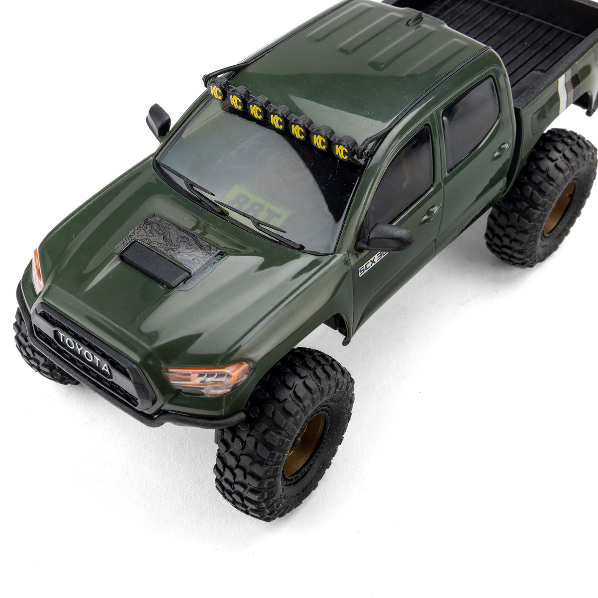 1/30 SCX30 Toyota Tacoma Ready to Run with Battery and Charger (Green) (AXI-3289T1)_22