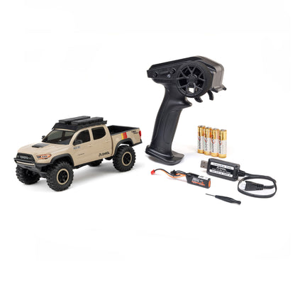1/30 SCX30 Toyota Tacoma Ready to Run with Battery and Charger (Tan) (AXI-3289T2)_1