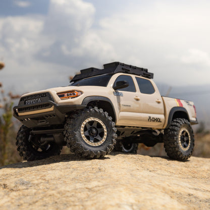1/30 SCX30 Toyota Tacoma Ready to Run with Battery and Charger (Tan) (AXI-3289T2)_9