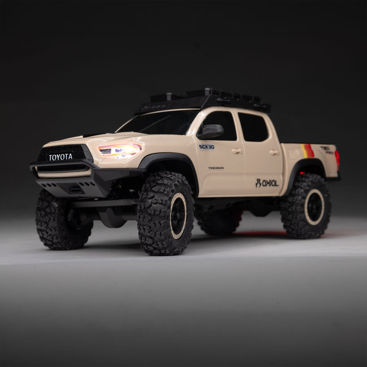 1/30 SCX30 Toyota Tacoma Ready to Run with Battery and Charger (Tan) (AXI-3289T2)_22