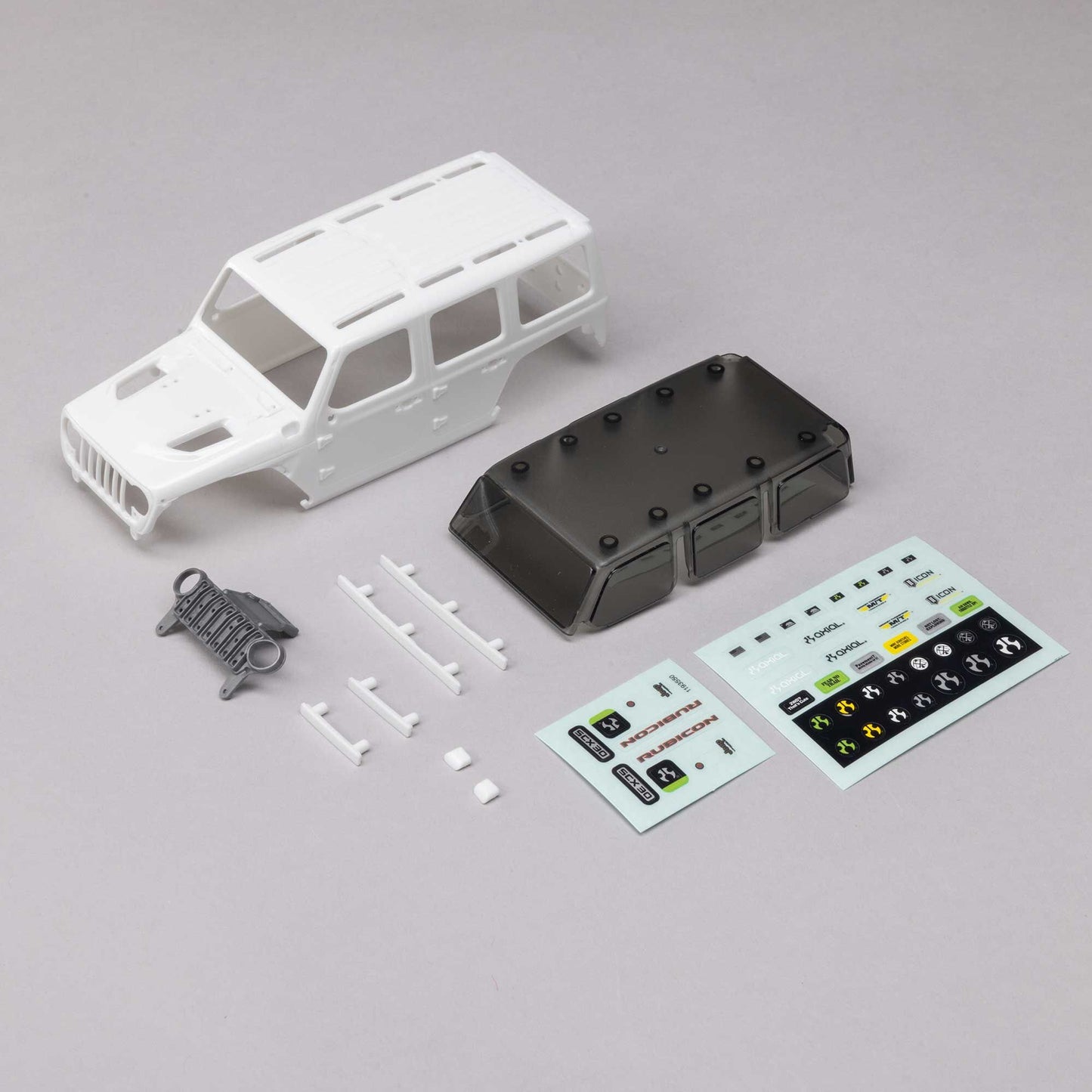 Jeep JLU Wrangler Clear Body for SCX30 (AXI-3303)