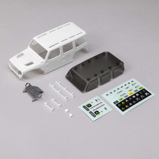 Jeep JLU Wrangler Clear Body for SCX30 (AXI-3303)