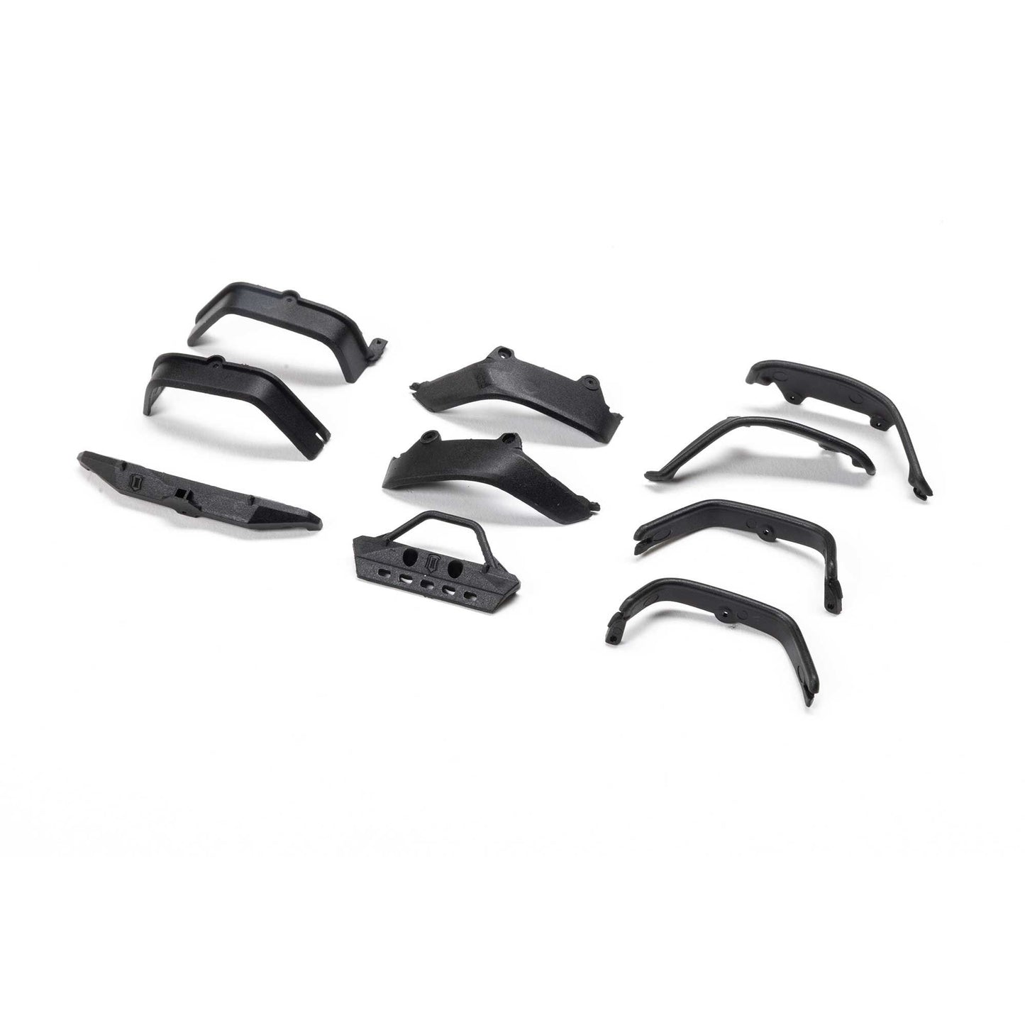 Bumpers and Standard/Comp Fenders for SCX30 JLU Wrangler (AXI-3309)