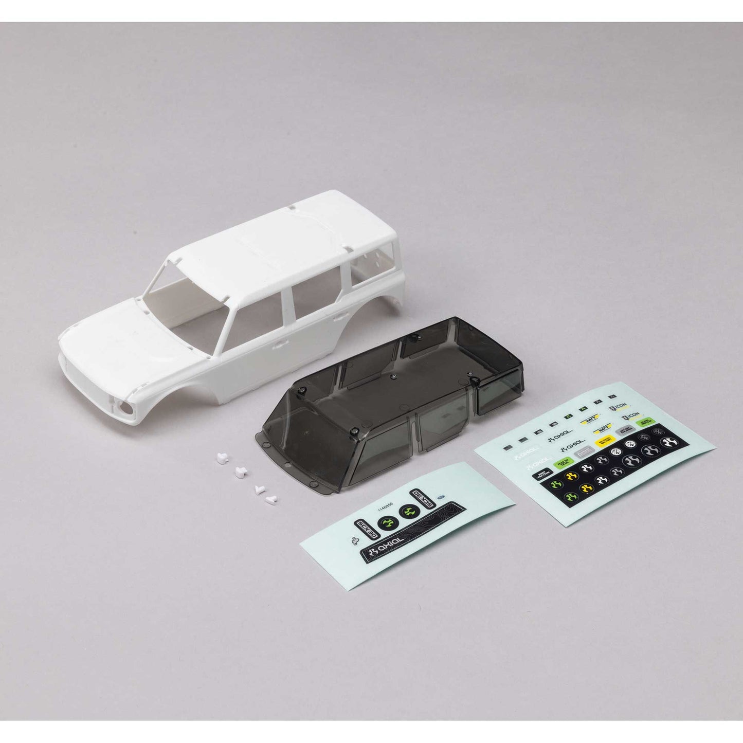 Ford Bronco Clear Body for SCX30 (AXI-3312)