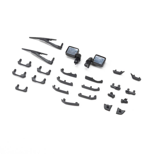 Body Parts for SCX30 JLU Wrangler (AXI3335)
