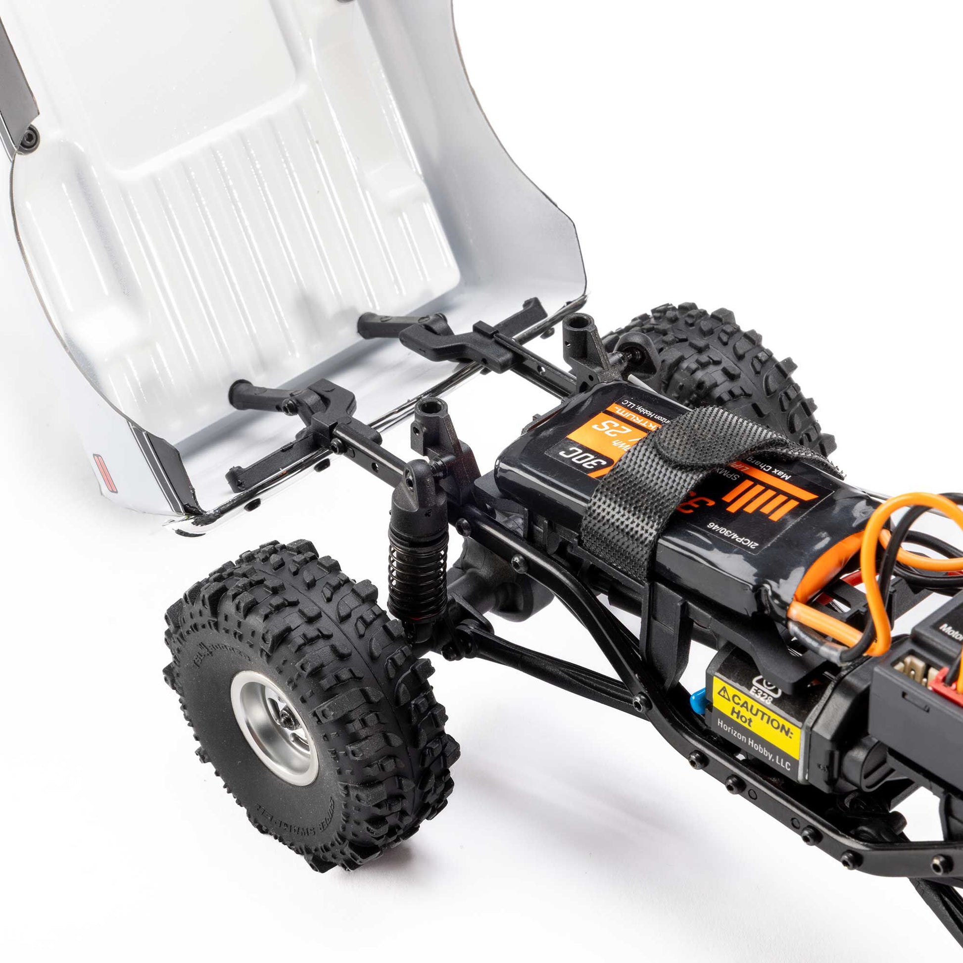 1/24 SCX24 Chevrolet C10 Ready to Run with Battery and Charger (Orange) (AXI-3408T2)_5