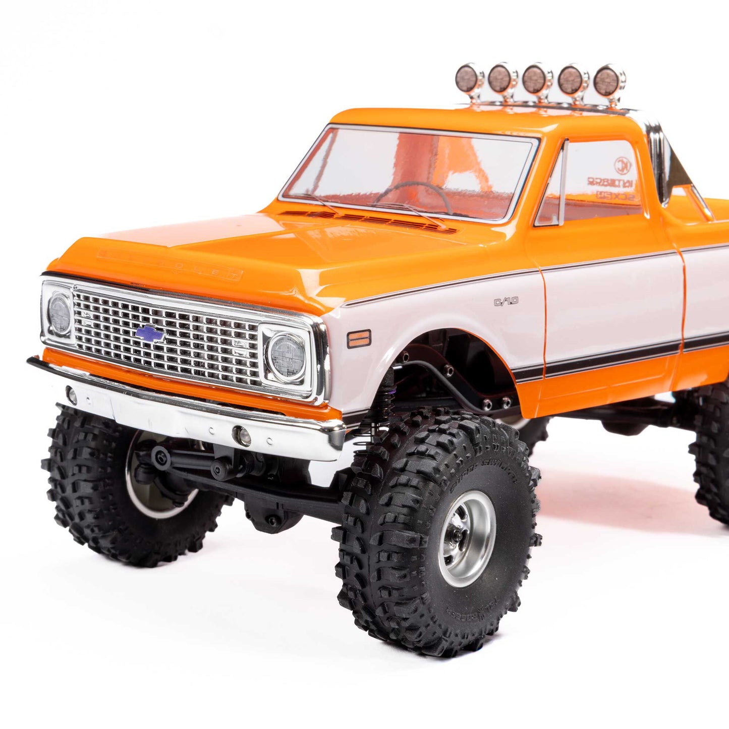 1/24 SCX24 Chevrolet C10 Ready to Run with Battery and Charger (Orange) (AXI-3408T2)_4