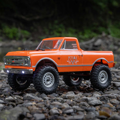 1/24 SCX24 1967 Chevrolet C10 Ready to Run with Battery and Charger (Orange) (AXI00001V2T3)_6