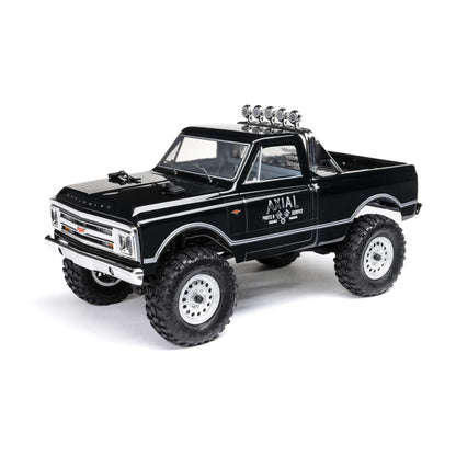 1/24 SCX24 1967 Chevrolet C10 Ready to Run (Black) (AXI00001V2T4)