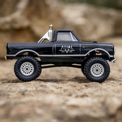1/24 SCX24 1967 Chevrolet C10 Ready to Run with Battery and Charger (Black) (AXI00001V2T4)_4