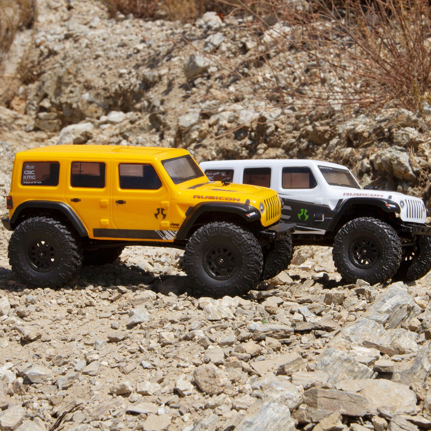 1/24 SCX24 Jeep JLU Wrangler Ready to Run (Yellow) (AXI00002V2T2)